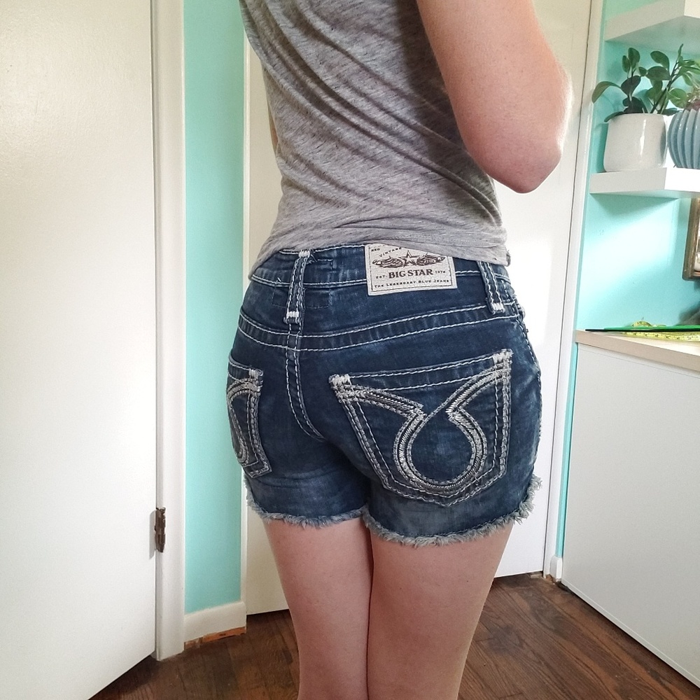 Big star Liv jean shorts size 23 (fits like 24)